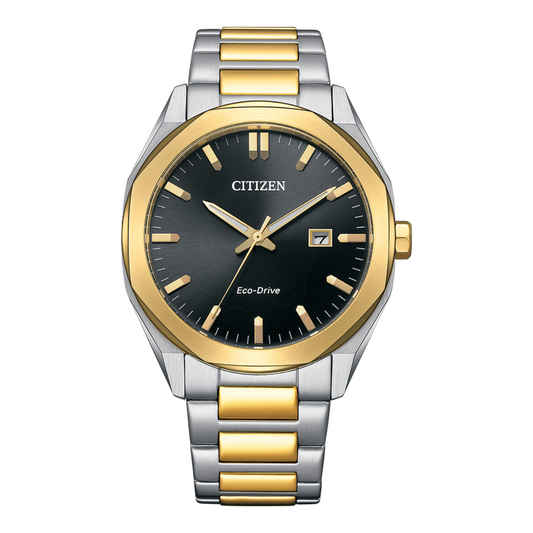 Citizen Eco-Drive Black Dial Analog Men's Watch - BM7604-80E