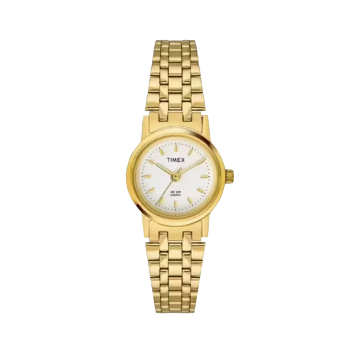 Timex Classics Women's 3 Hand White Dial Round Watch B303