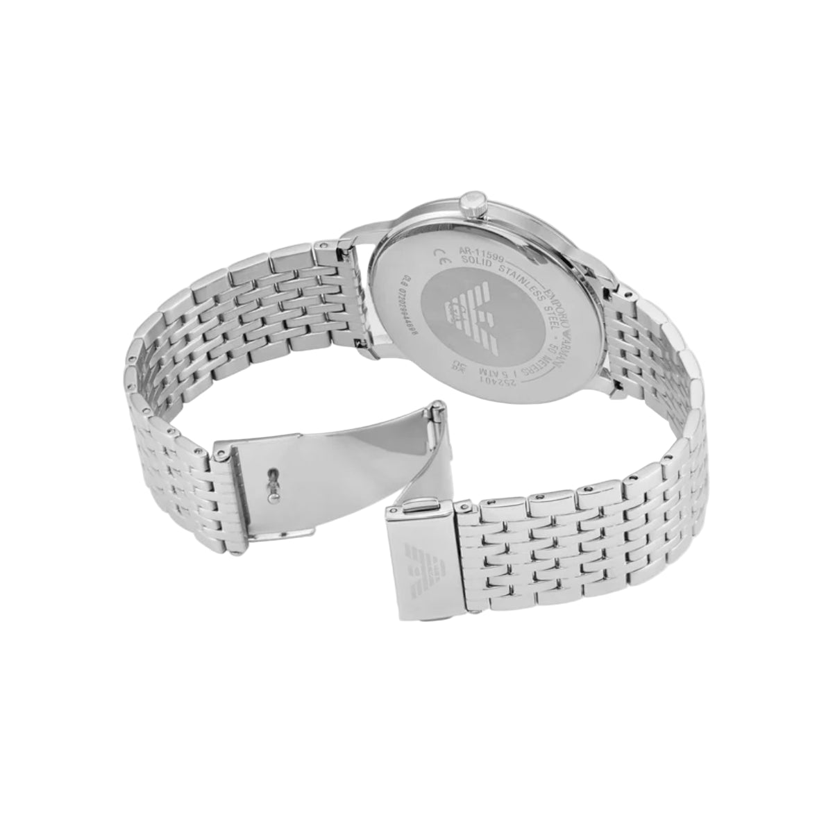 Emporio Armani Quartz White Dial Analog Watch For Men AR11599