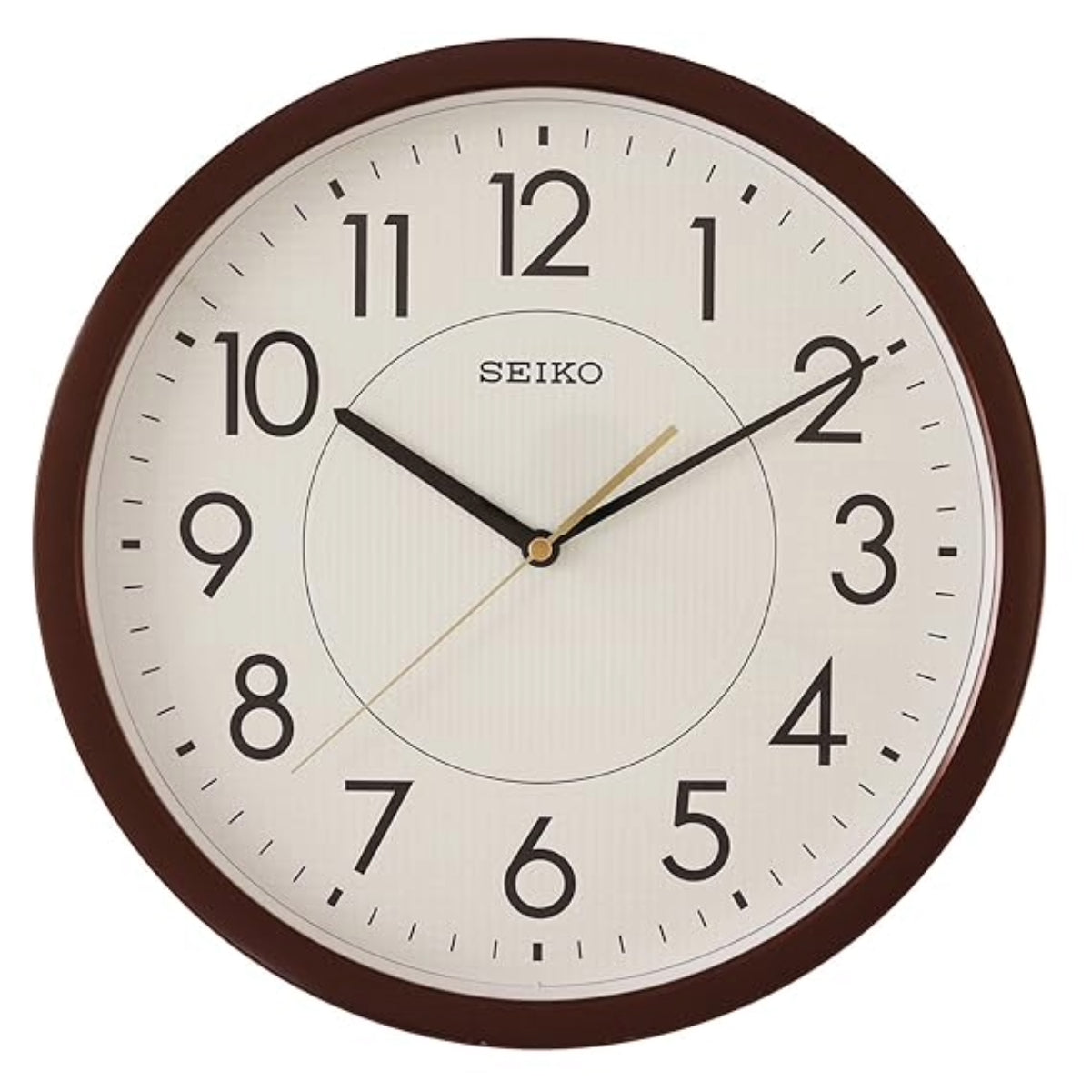 Seiko Wall Clock Classic Round Plastic Abstract QXA629BT