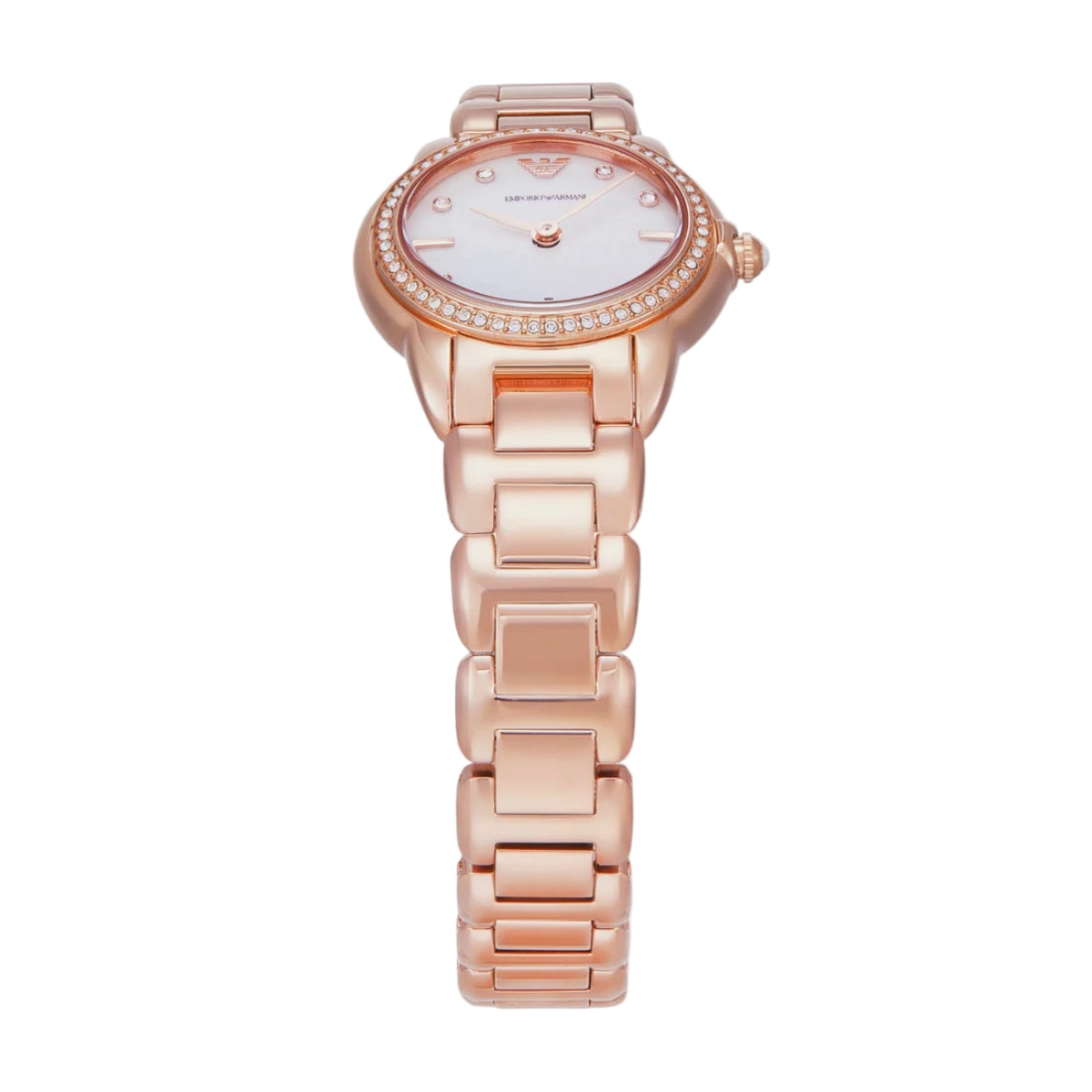 Emporio Armani Quartz Mother Of Pearl Dial Analog Women Watch AR11671