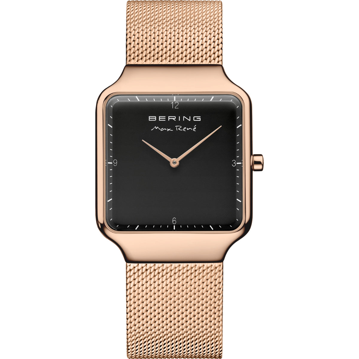 Bering Max Rene Black Dial Analog Watch For Women 15832-362