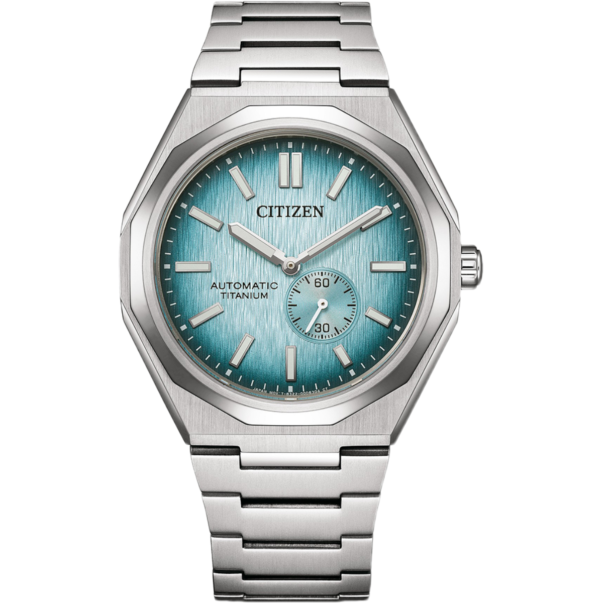 Citizen GreyBlue Dial Zenshin 60 Three-hand Men's Watch - NK5020-58L