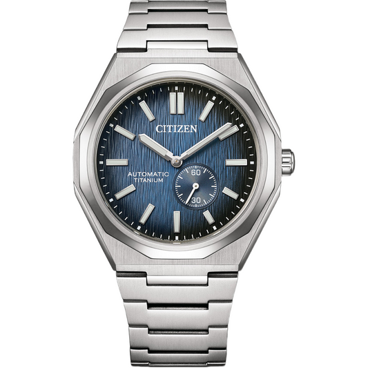 Citizen Blue Dial Zenshin 60 Three-hand Men's Watch - NK5020-58M