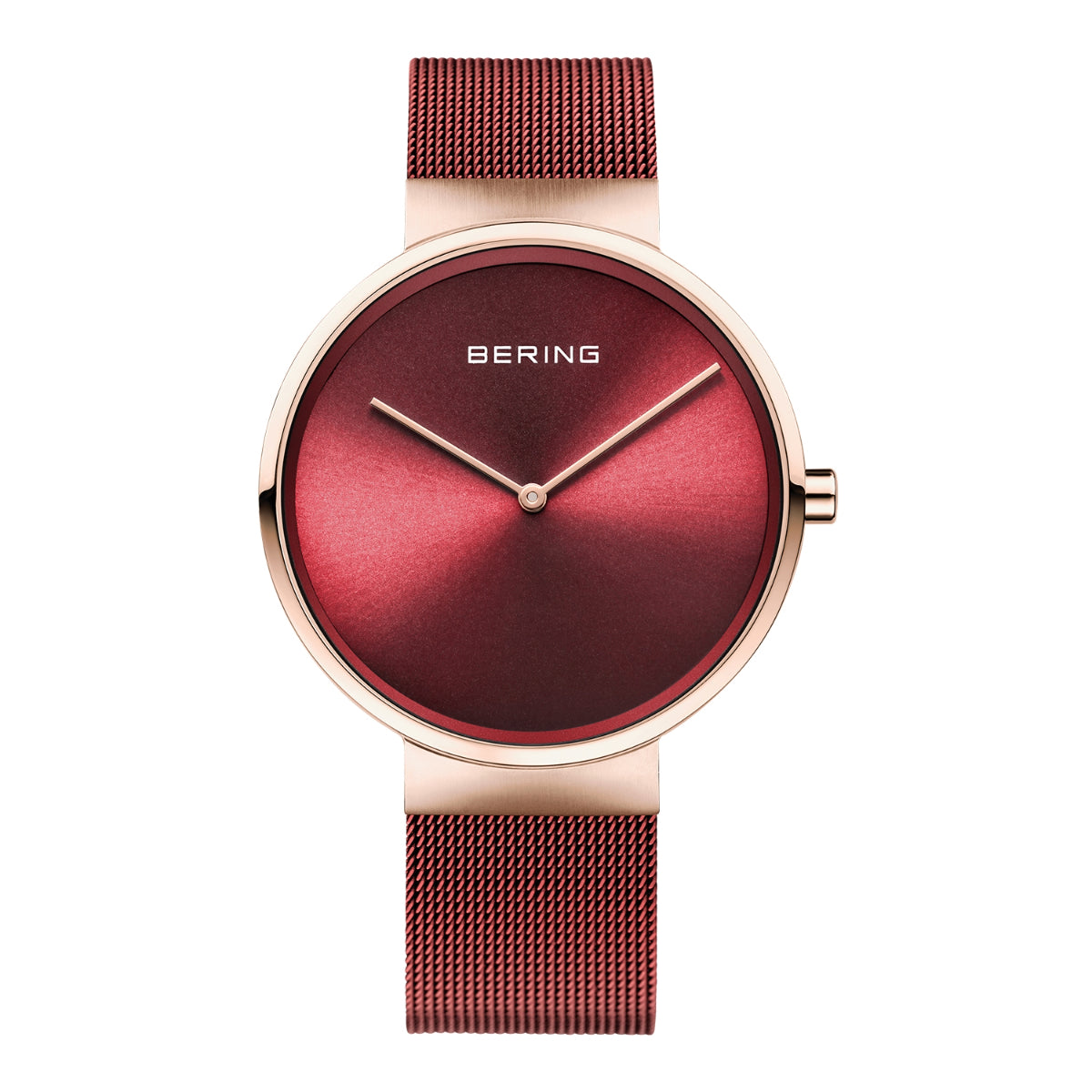 Bering Classic Red Dial Analog Women Watch 14539-363
