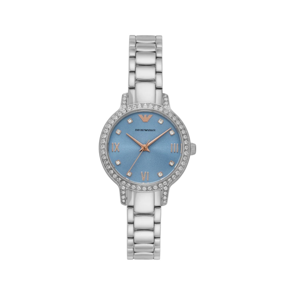 Emporio Armani Quartz Blue Dial Analog Watch For Women AR11585
