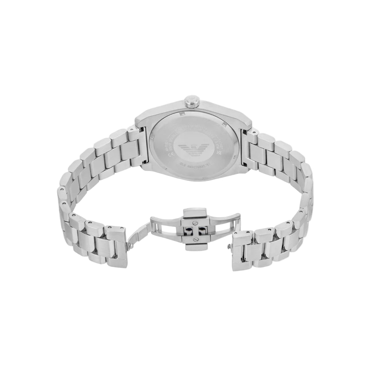 Emporio Armani Quartz Green Dial Analog Stainless Steel Men Watch AR11621