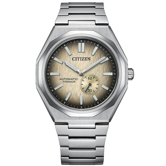 Citizen Zenshin 60 Three-hand Men's Watch - NK5020-58P