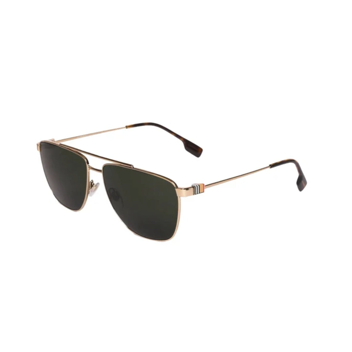 Burberry ICON Men Green Pilot Sunglasses with UV Protection 0BE314111097161