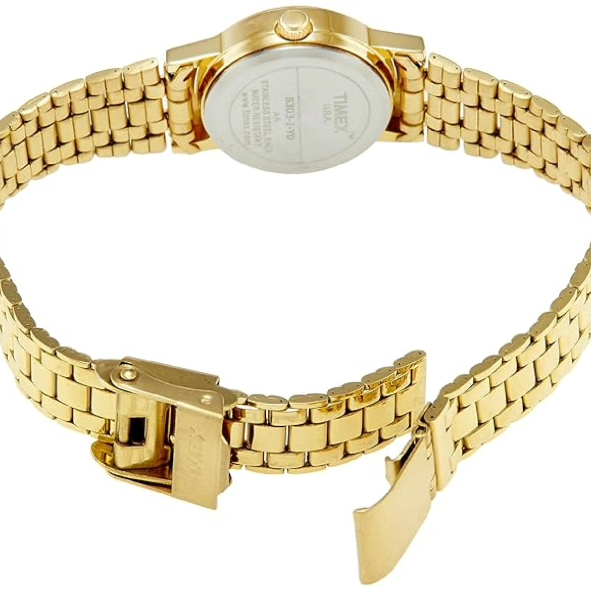 Timex Classics Women's 3 Hand White Dial Round Watch B303