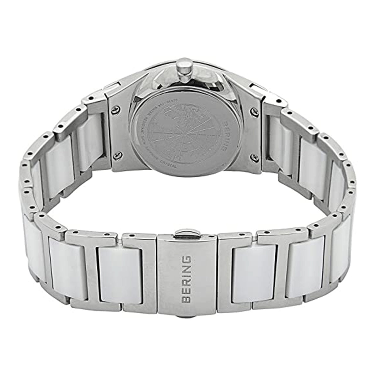 Bering Ceramic White Dial Analog Watch For Women 32430-754
