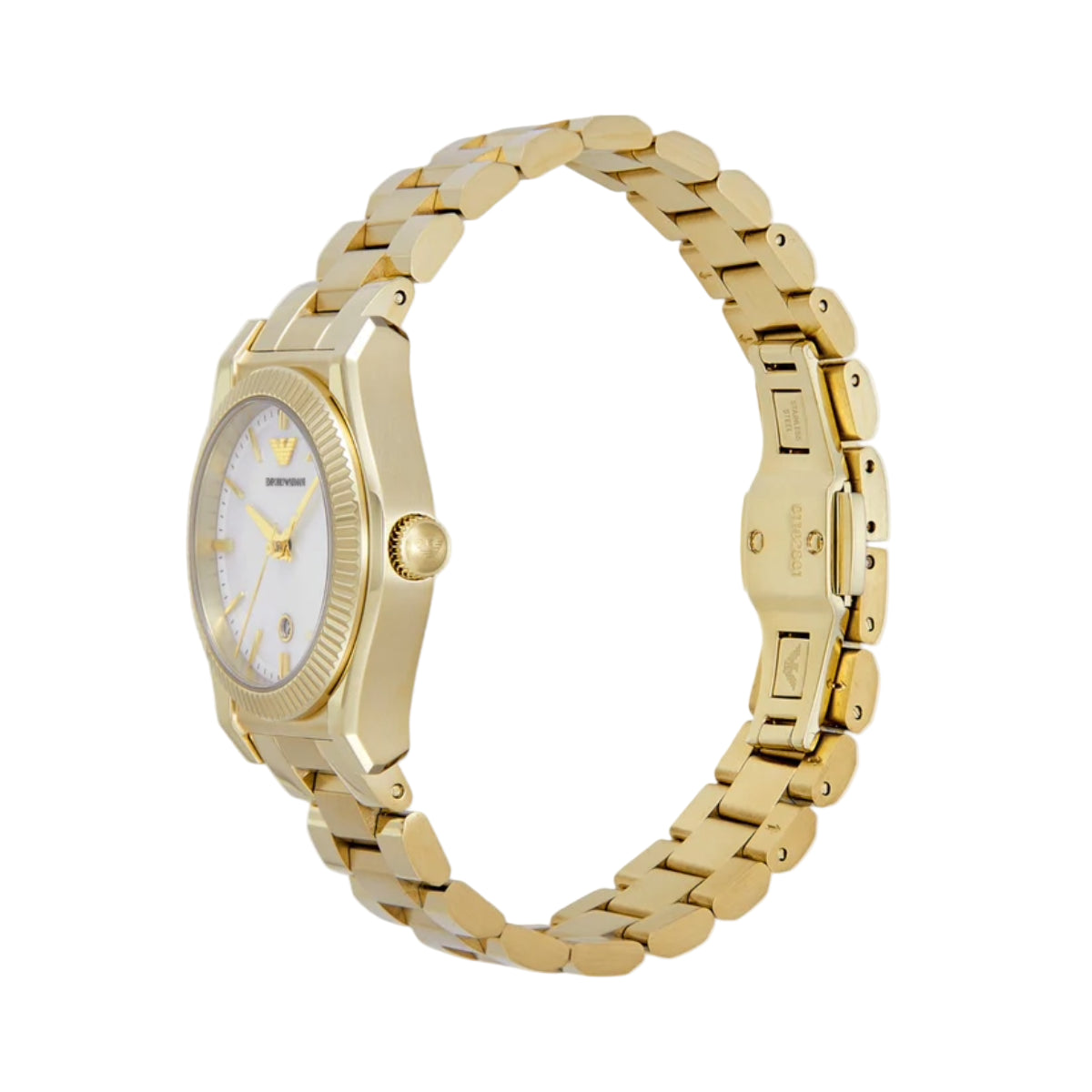Emporio Armani Mother Of Pearl Dial Analog Women Watch AR11657