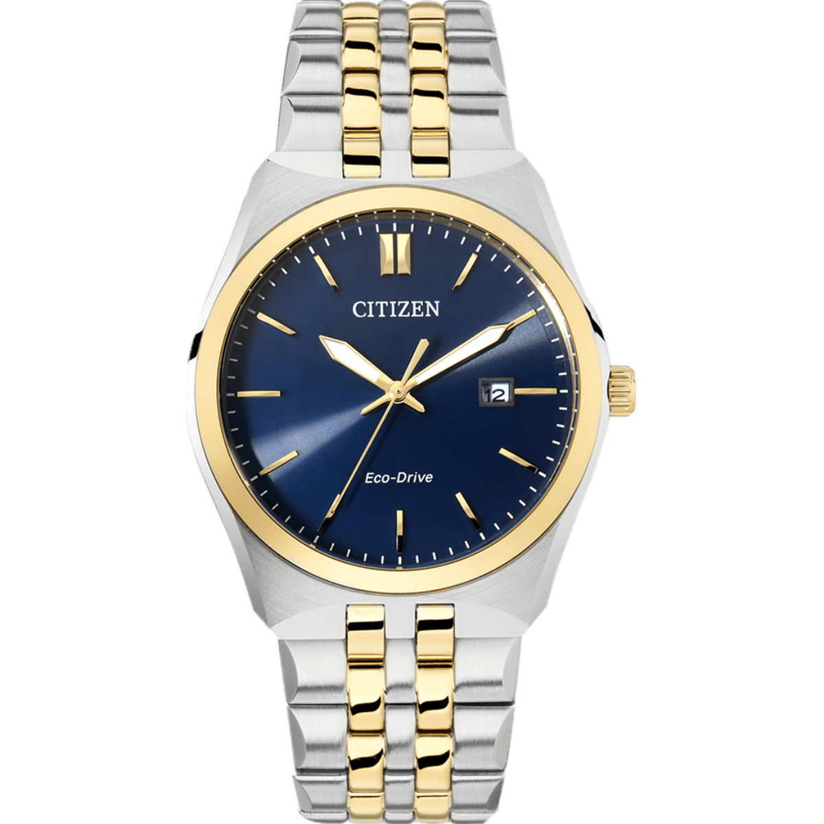 Citizen Eco-Drive Blue Dial Analog With Stainless Steel Men Watch BM7334-66L