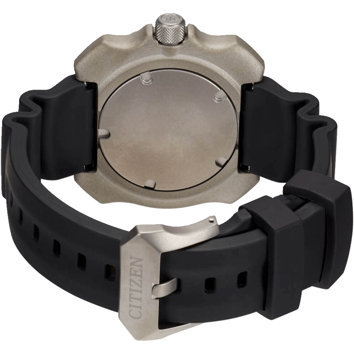 Citizen Eco-Drive Black Dial Analog Polyurethane Men Watch - BN0220-16E
