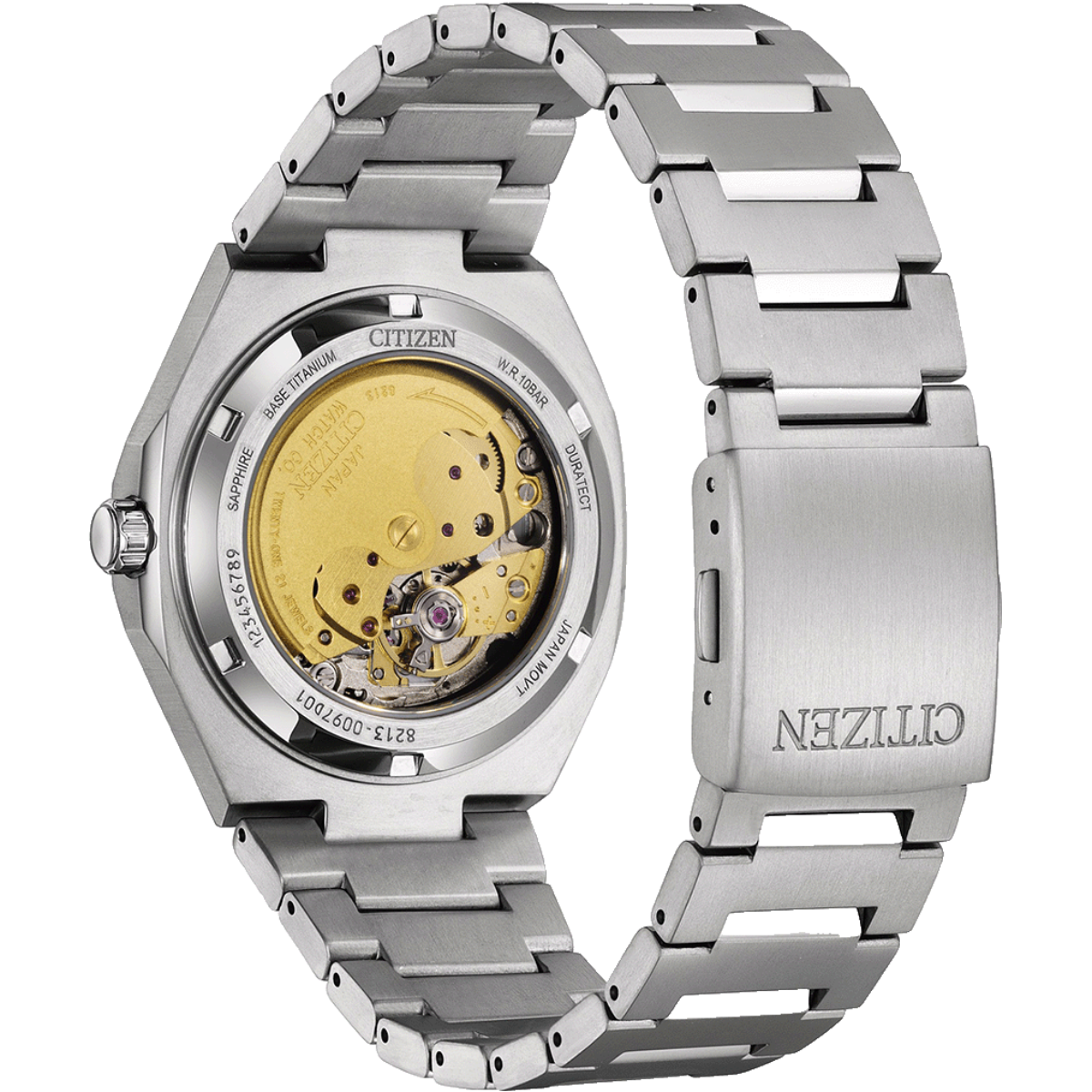 Citizen Grey Dial Zenshin Mechanical Watch (Men) - NJ0180-80H