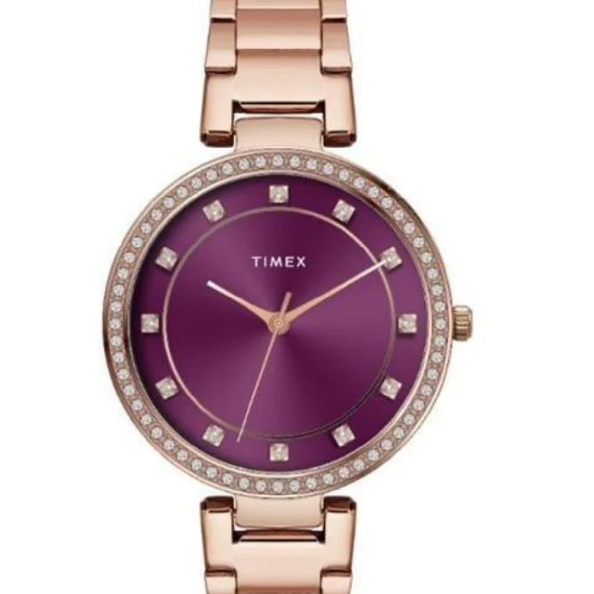 Timex Purple Dial Analog Women's Watch TWEL18726