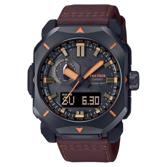 Casio PROTREK PRW-6900YL-5PR - Analog-Digital Black Dial Men's Watch SL130