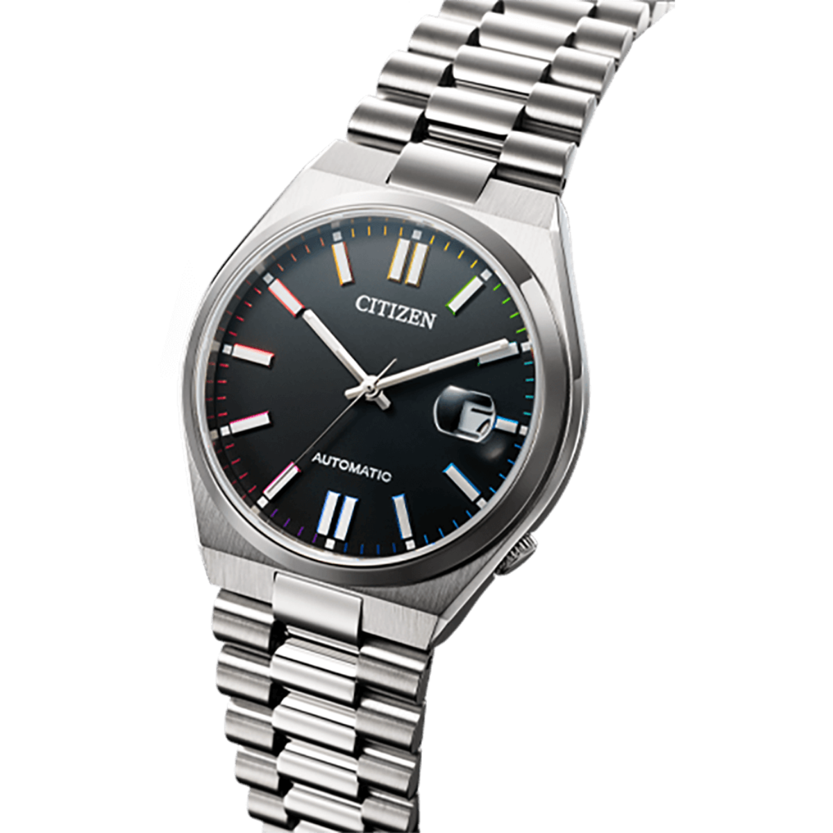 Citizen Tsuyosa Black Dial Analog Stainless Steel Men Watch - NJ0151-53E