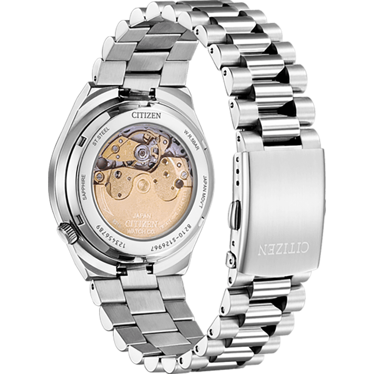 Citizen Tsuyosa Blue Dial Stainless Steel Men Watch - NJ0151-88L
