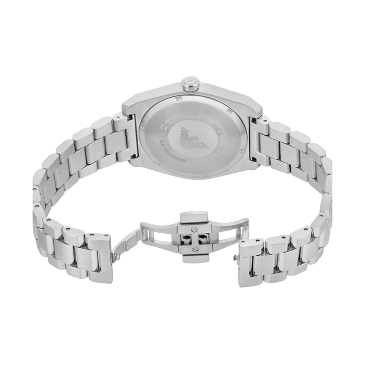 Emporio Armani Quartz Blue Dial Analog Stainless Steel Men Watch AR11620