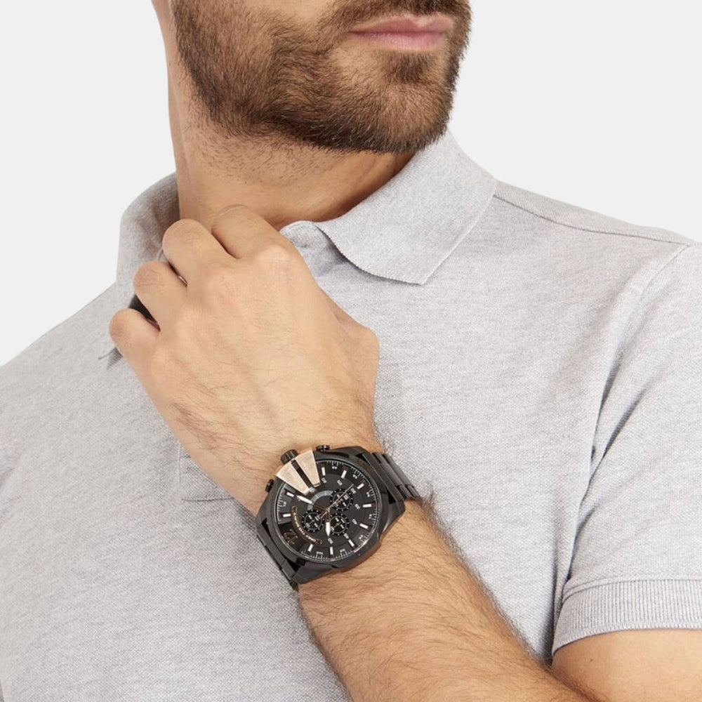 DZ4309 | DIESEL Mega Chief Chronograph Analog Watch for Men