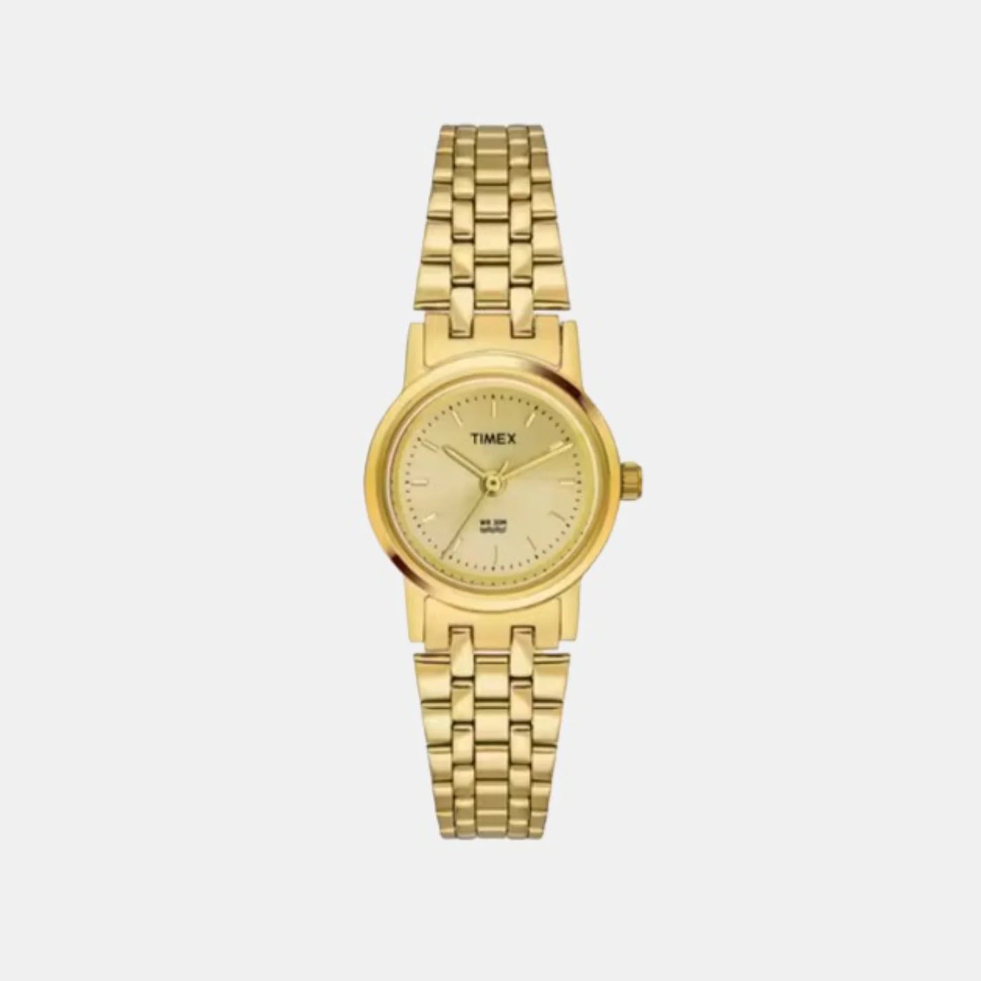 Timex Women's Gold Analog Stainless Steel Watch B304
