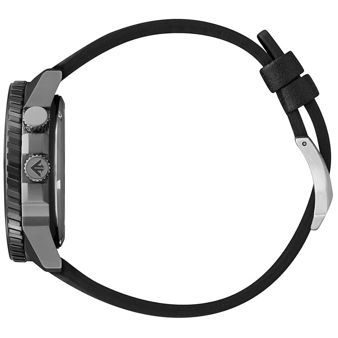 Citizen Eco-Drive Black Dial With Leather Strap Men Watch BJ7135-02E