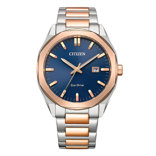 Citizen Eco-Drive Dark Blue Dial Analog Men's Watch - BM7606-84L