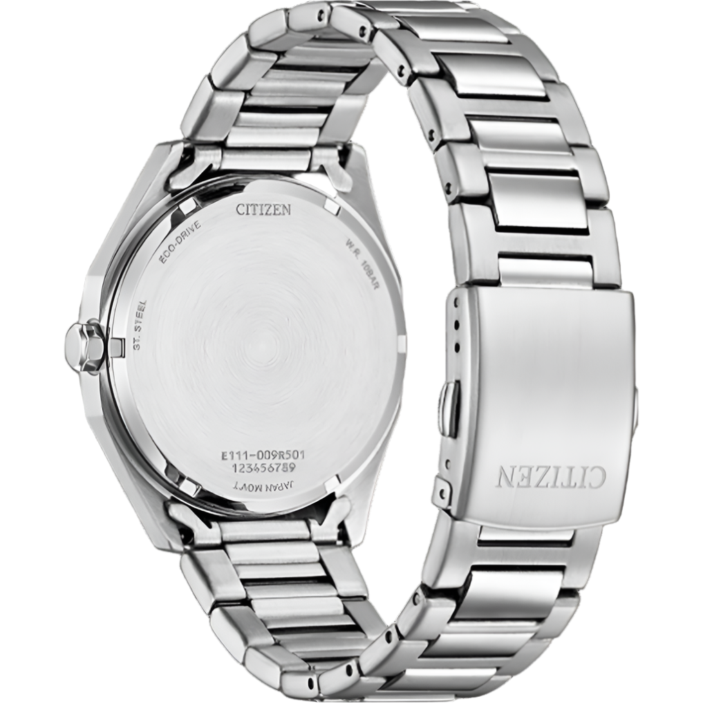 CITIZEN Eco-Drive 3 Hands Black Dial Men Watch BM7630-80E