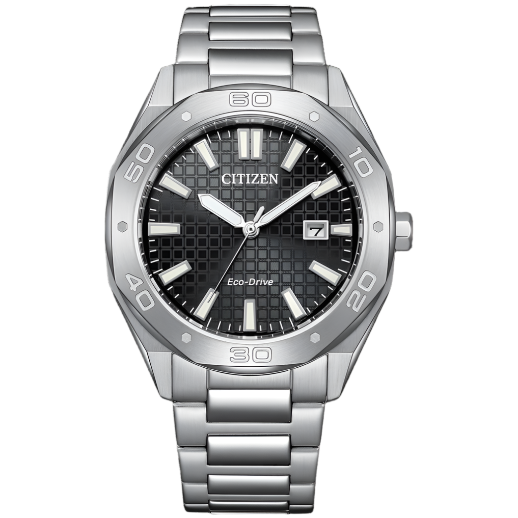 CITIZEN Eco-Drive 3 Hands Black Dial Men Watch BM7630-80E