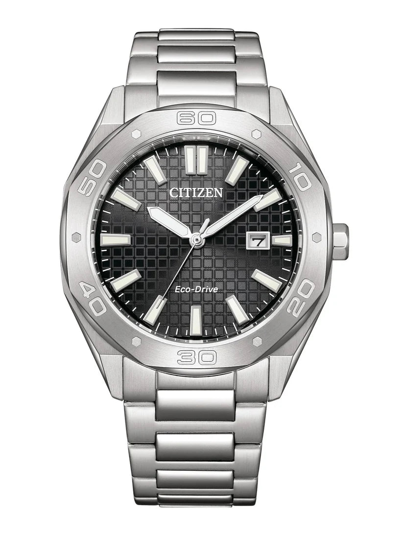 Citizen Eco-Drive Black Dial Men Watch - BM7630-80E