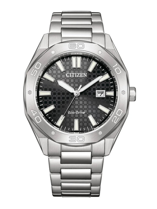Citizen Eco-Drive Black Dial Men Watch - BM7630-80E