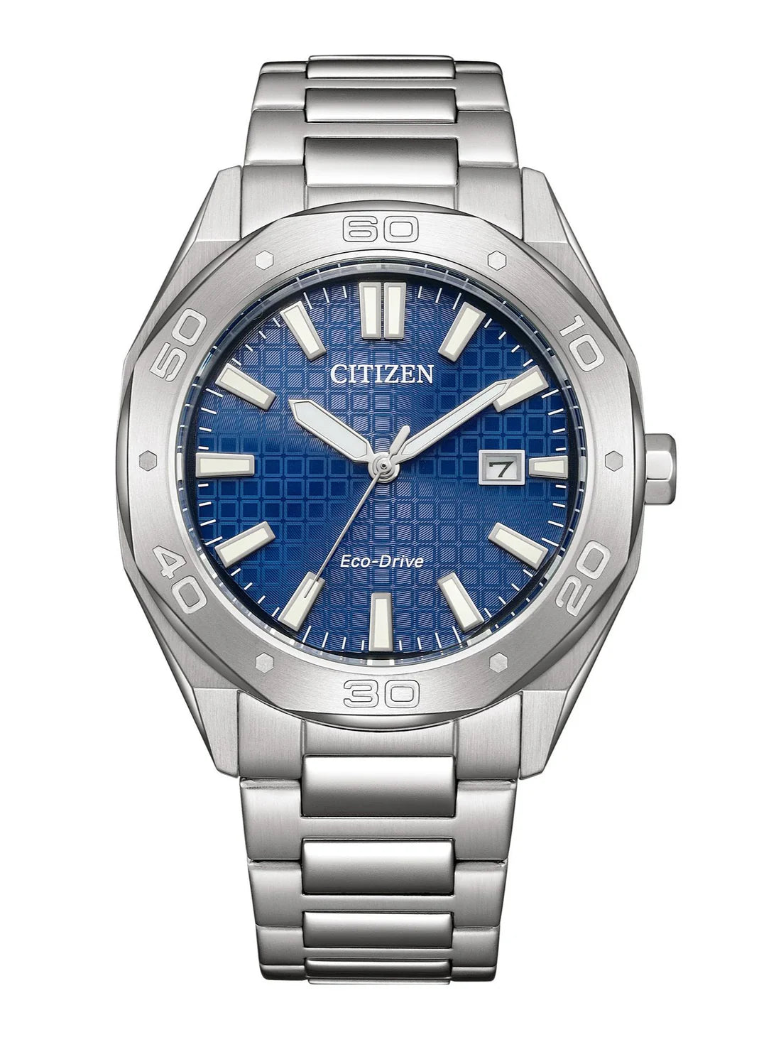 Citizen Eco-Drive Basic Blue Dial Men Watch - BM7630-80L