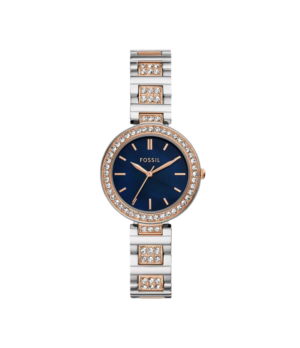 BQ3952 Fossil | Karli Three-Hand Two-Tone Stainless Steel Watch