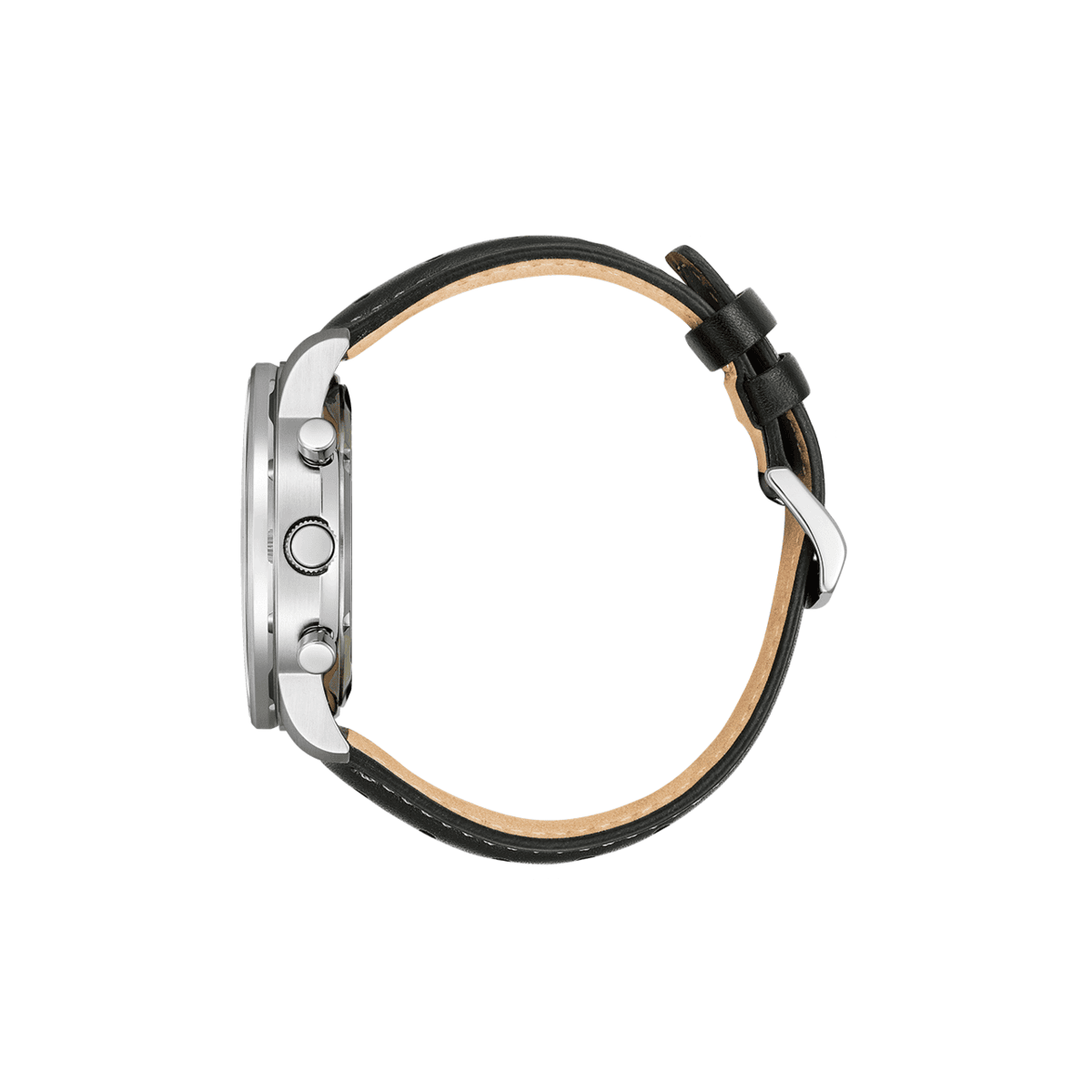 Citizen Eco-Drive Panda Chronograph White Dial Men's Watch - CA4500-32A