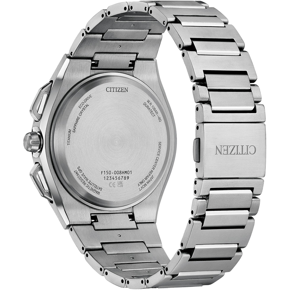 Citizen Eco Drive Satellite Wave X Black Dial Men Watch - CC3097-52E