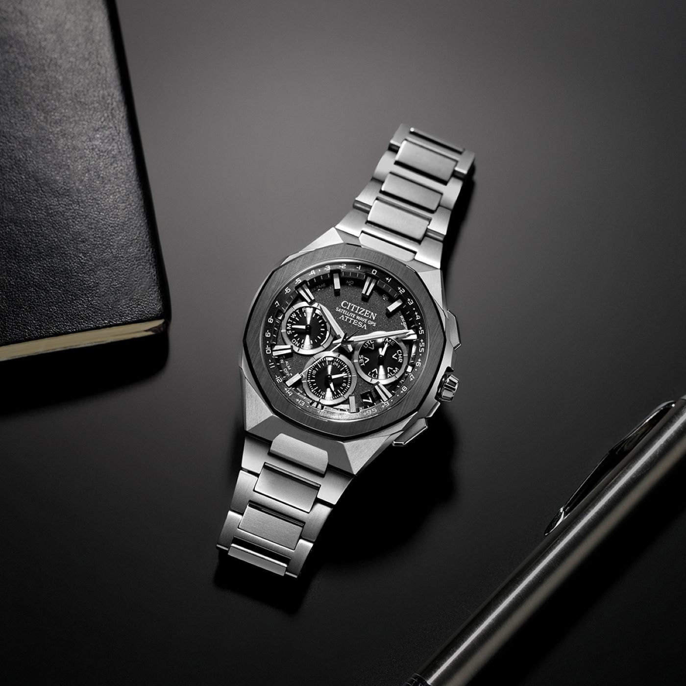CITIZEN Eco-Drive Satellite wave GPS F950 Men Watch CC4104-53E