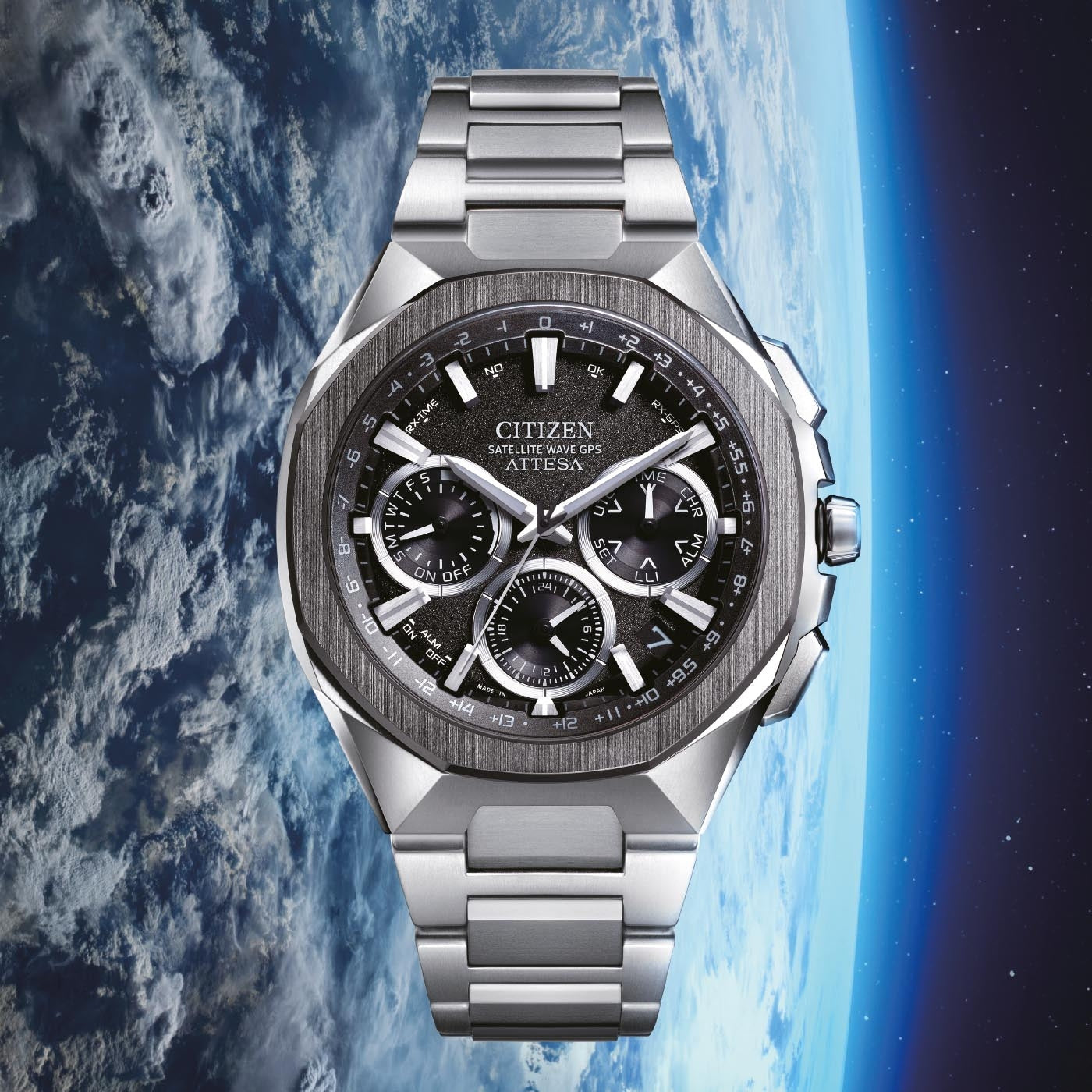 CITIZEN Eco-Drive Satellite wave GPS F950 Men Watch CC4104-53E