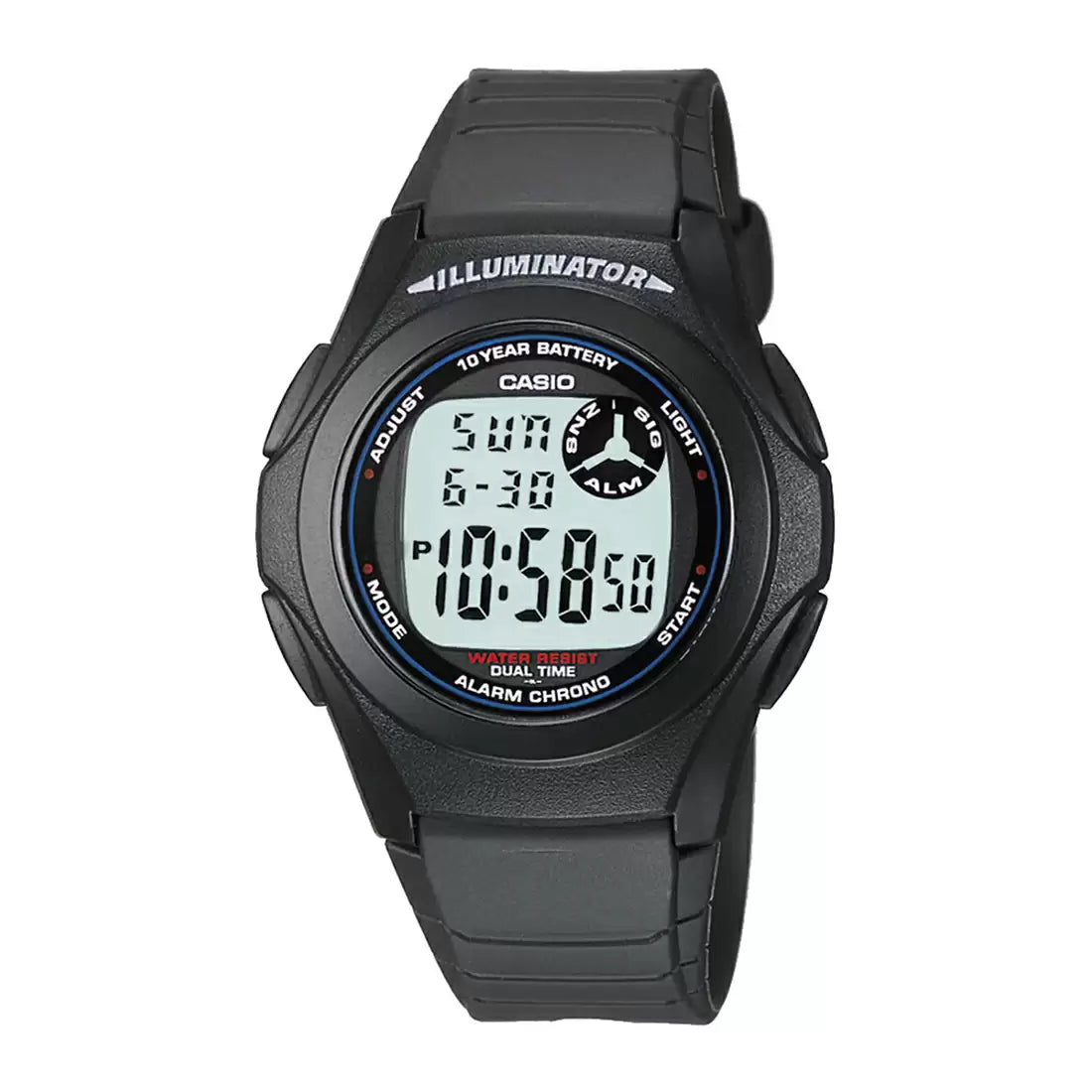 Casio YOUTH F-200W-1AUDF - D027 Black Digital - Unisex Watch