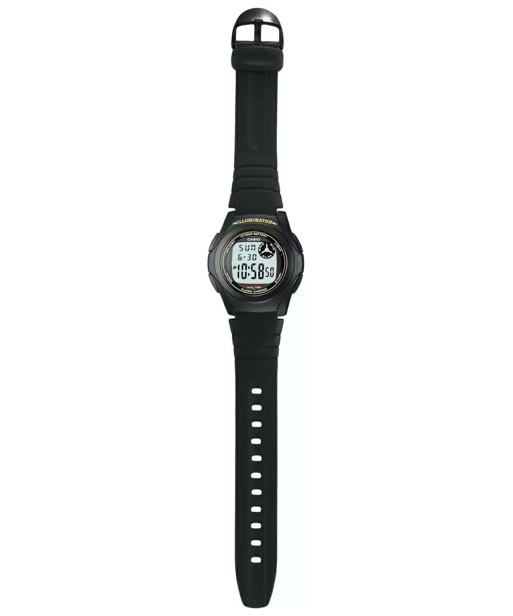 Casio YOUTH F-200W-9AUDF - D028 Black Digital - Unisex Watch