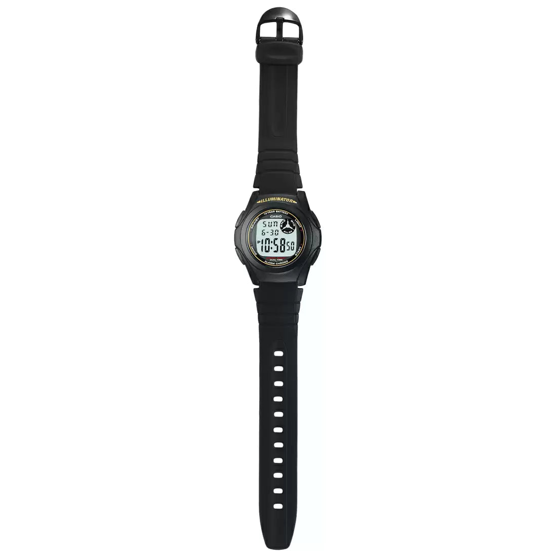 Casio YOUTH F-200W-9AUDF - D028 Black Digital - Unisex Watch