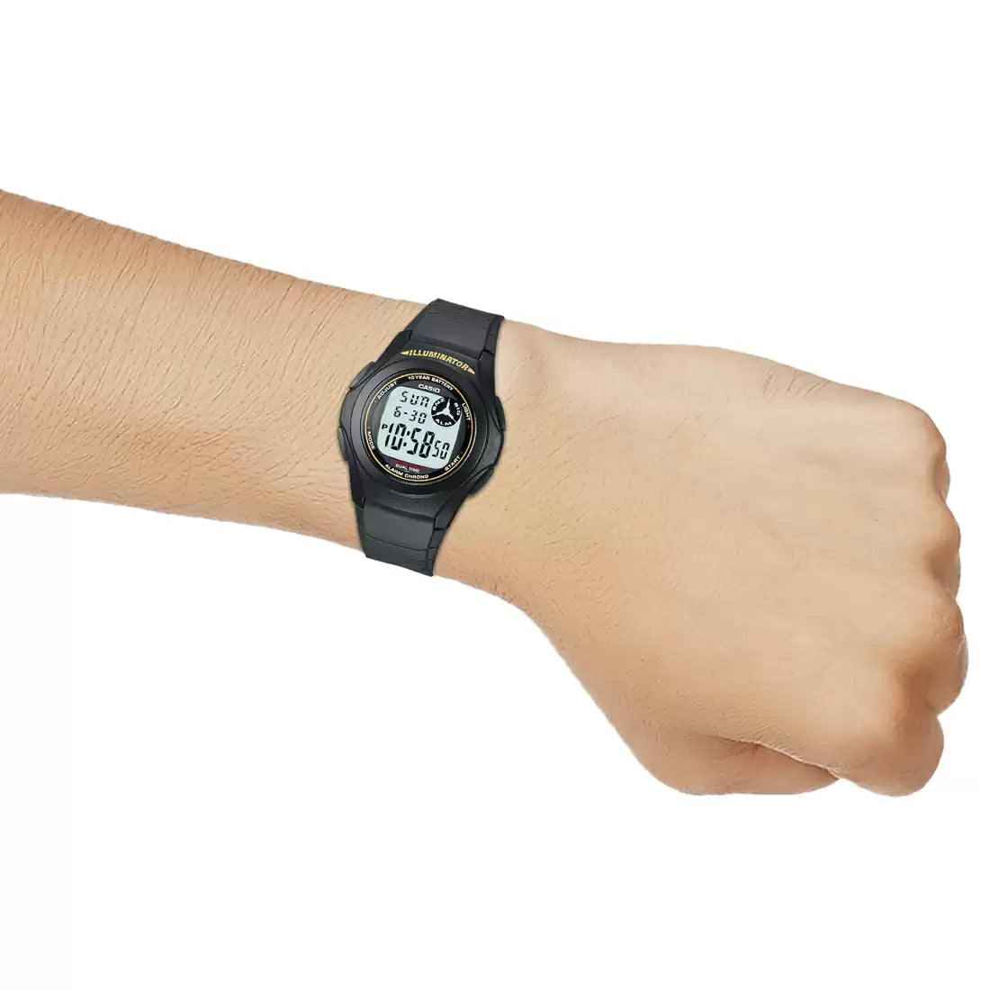 Casio YOUTH F-200W-9AUDF - D028 Black Digital - Unisex Watch