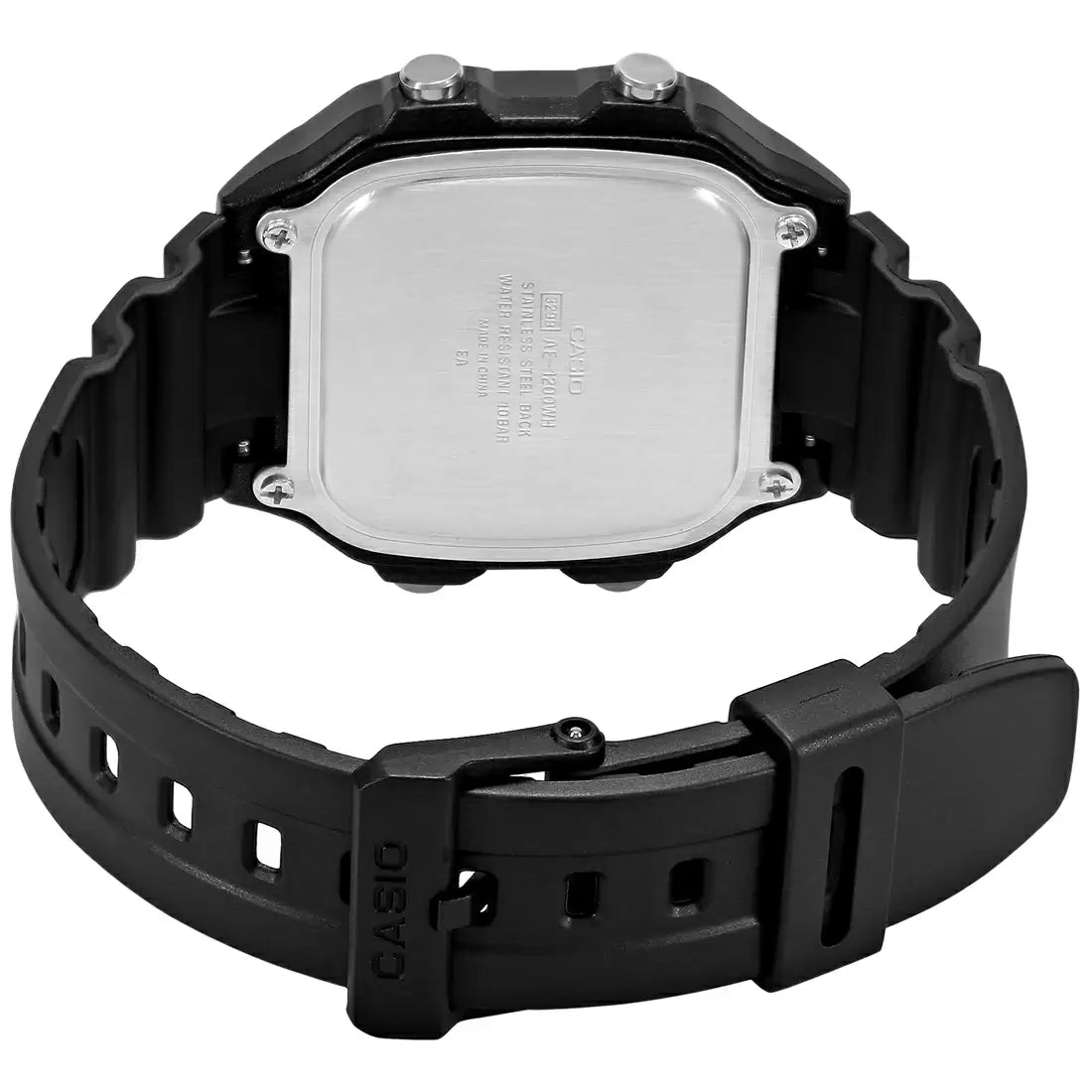Casio D097 YOUTH AE-1200WH-1AVDF Black Digital Unisex Watch