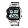 Casio AE-1200WHD-1AVDF Metal Youth Silver Digital Watch (Unisex) - D099
