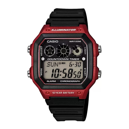 Casio YOUTH AE-1300WH-4AVDF - D108 Black Digital - Unisex Watch