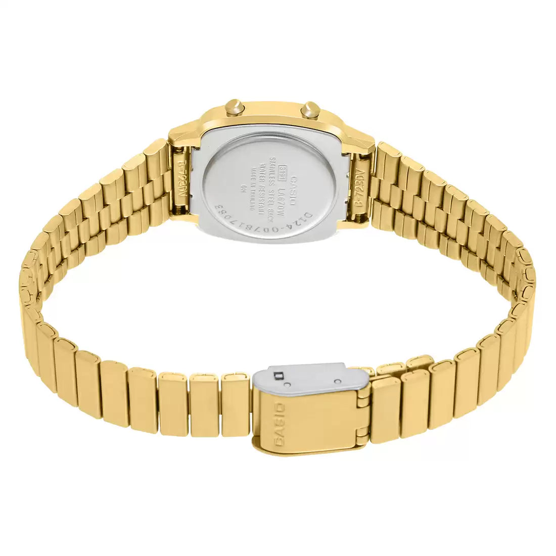 Casio D124 VINTAGE COLLECTION LA670WGA-1DF Gold Digital Women's Watch