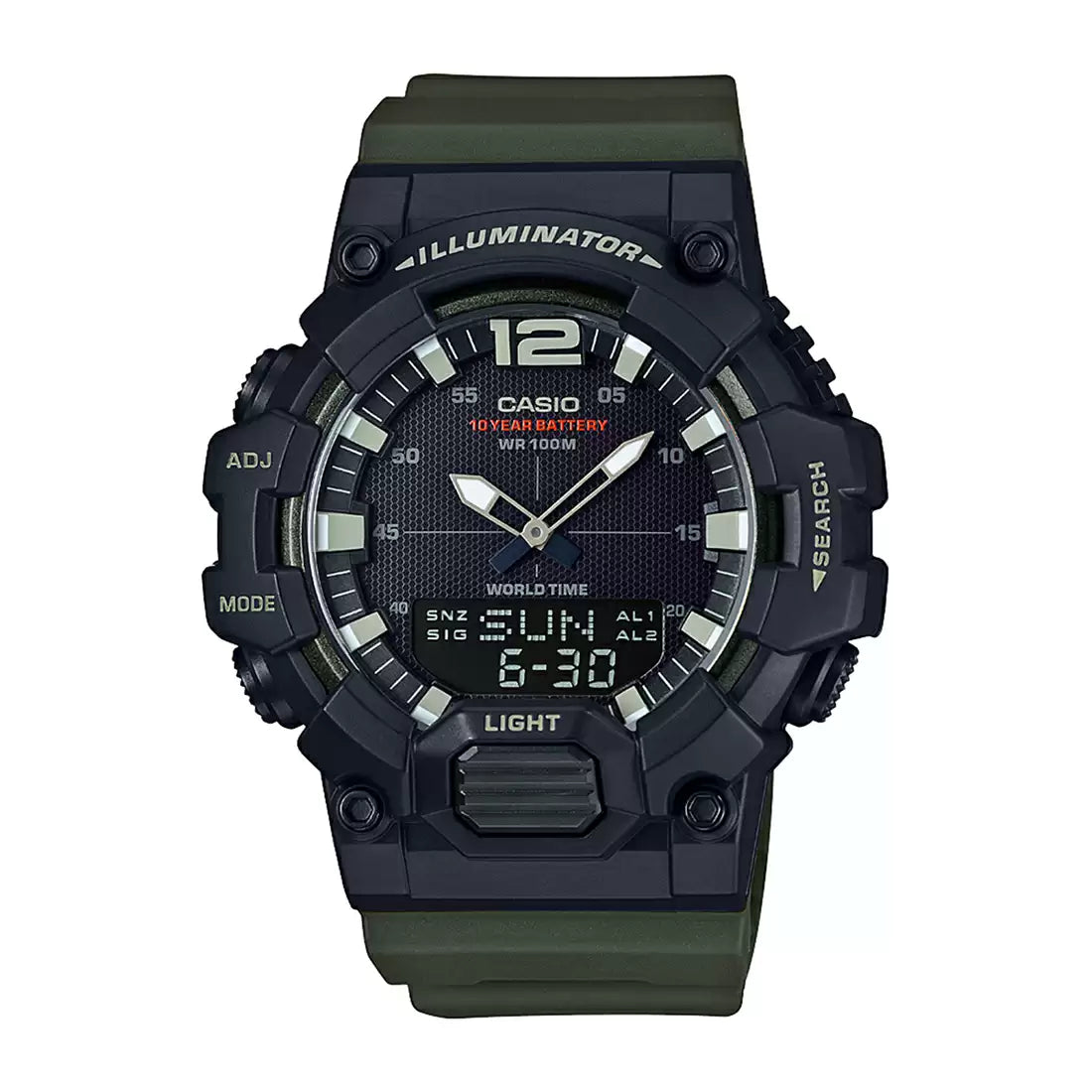 Casio YOUTH HDC-700-3AVDF - D155 Green Digital - Men's Watch