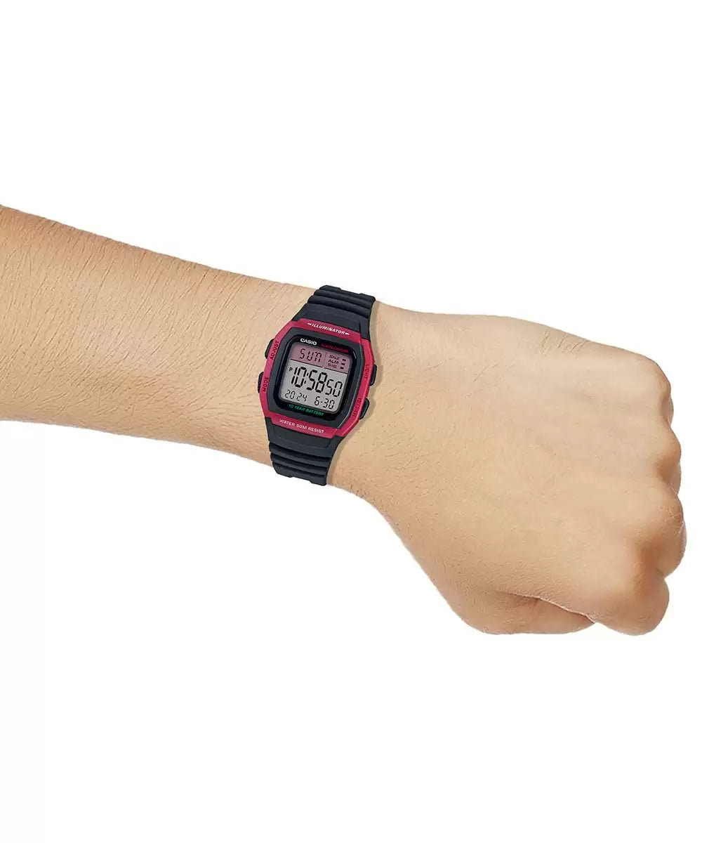 Casio YOUTH W-96H-4AVDF - D176 Black Digital - Unisex Watch