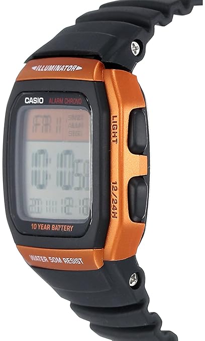 Casio D177 Casio Youth Series Digital Black Dial Men's Watch