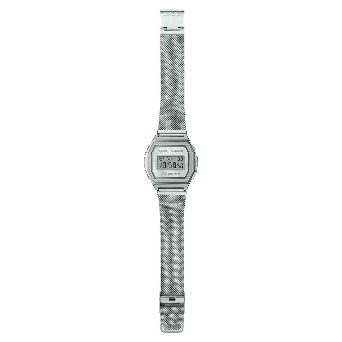 Casio D194 VINTAGE COLLECTION A1000M-1BEF Silver Digital Watch